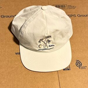 Katin men’s surf white Off-White Palm Tree SnapBack hat cap